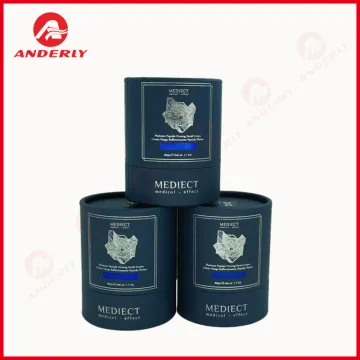 Luxury Facial Cream Packaging Paper Tube Customized Logo