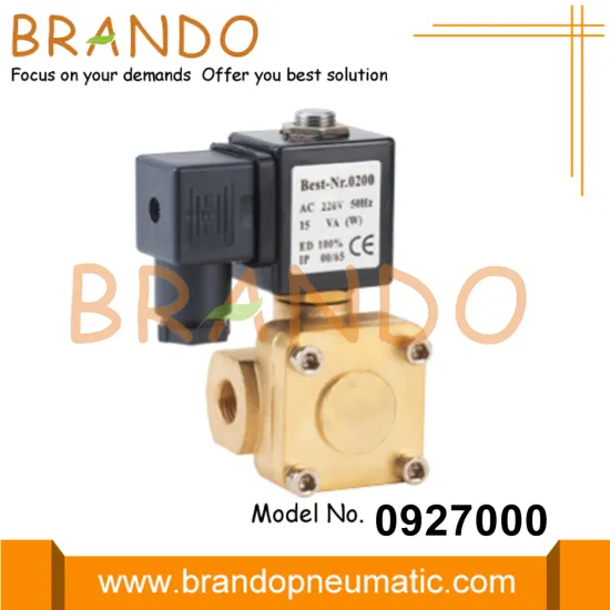 0927000 1/4'' Brass Solenoid Valve 220VAC 110VAC 24VDC
