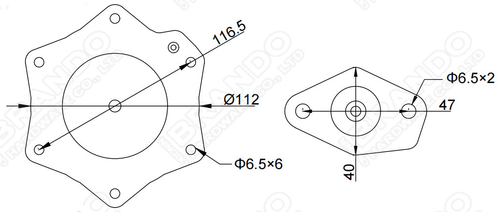 276886 238870 diaphragm repair kits dimension