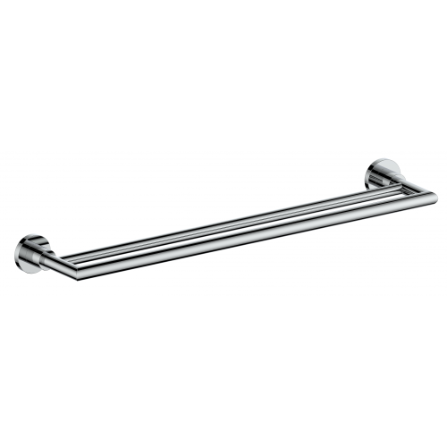 Brass Dual Towel Bar Bathroom 600mm