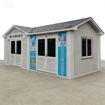 Outdoor Smart Garbage Container for Community Recycling Stations