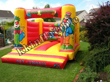 PVC clown inflatable bounce in stock