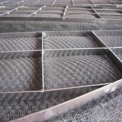 Stainless Steel Titanium Copper Knitted Wire Mesh Net Demister