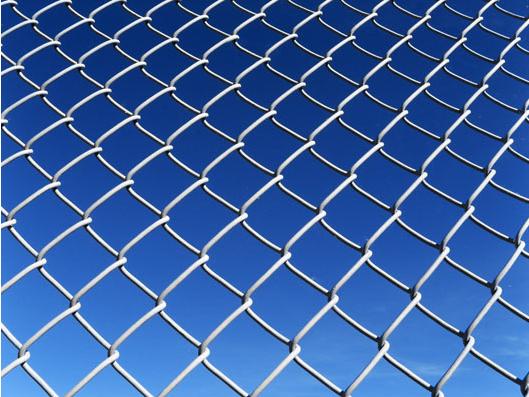 Decoration Anti Climb PVC Coated Chain Link Fence