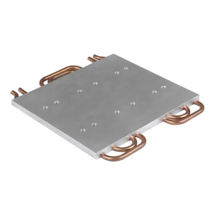 Custom buried Copper Pipe Water Cold Plate