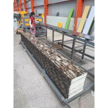 Long Stone Pattern Wall Decoration High-Grade Thermal Insulation Sandwich Panel