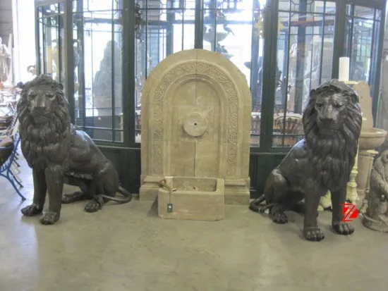 garden decor bronze lion statues for sale