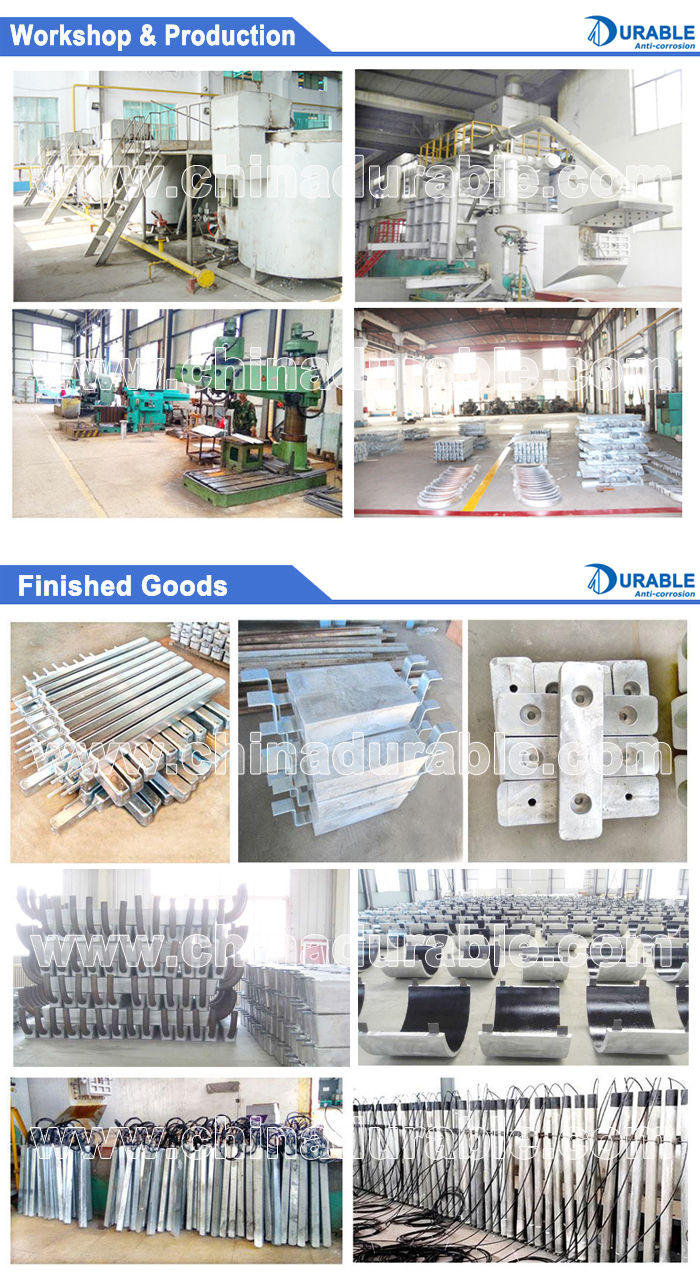 Welded And Bolted Aluminum Anodes For Ships, High Quality Welded And ...