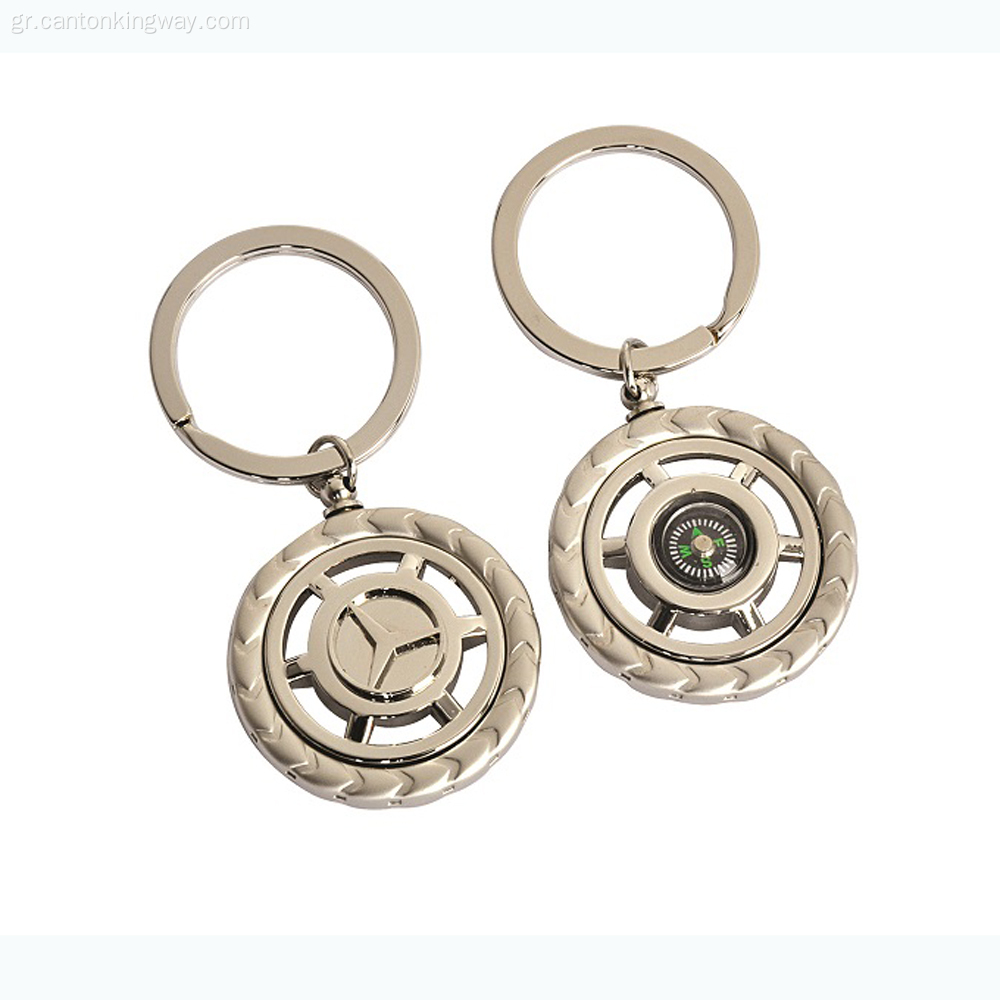 Προώθηση δώρου Metal Zinc Alloy Logo Keychain