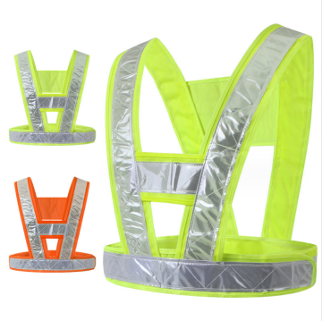 Elastic Adjustable Reflective Belt for Running and Bicycling Safety Vest