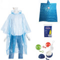 Promotional Disposable Foldable Rain poncho adullt size