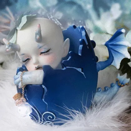 BJD Dragon Egg Ebner 1/8 11cm Ball-jointed Doll