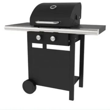 OEM/ODM Portable Auto Ignition 2 Burners Gas BBQ Grill Outdoor Barbecue Grill for Camping Garden