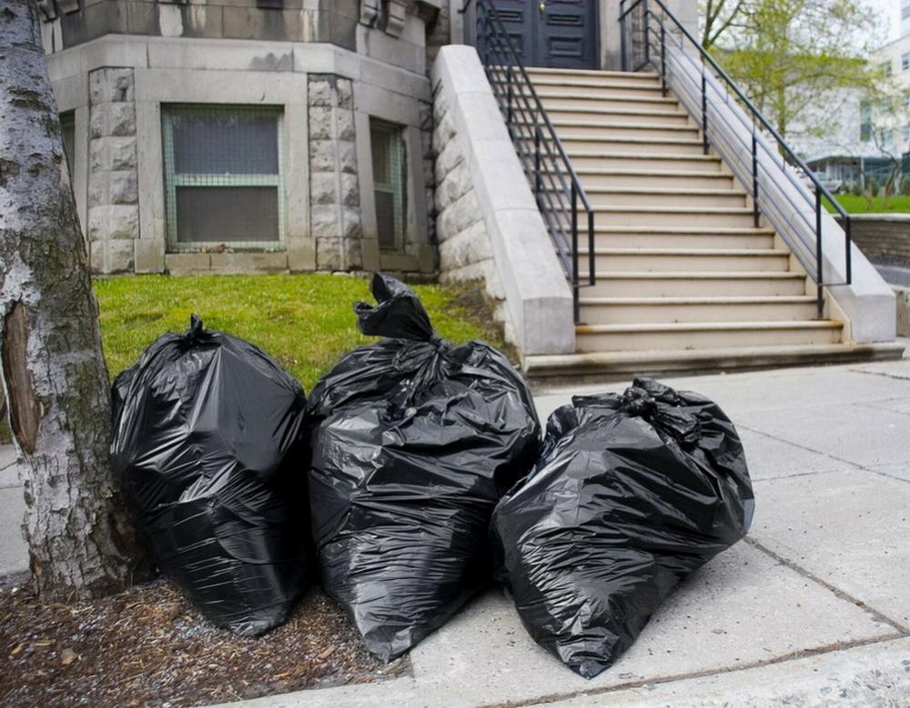 Plasticplace Black Garbage Bags