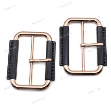 Gold Tone Zinc Alloy Pin Buckle: Stylish Belt Accessories for Women