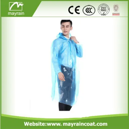Raincoat PE Disposable Waterproof Raincoat