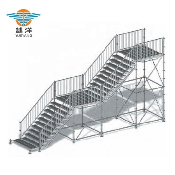 Galvanized Outdoor Stairs for Public Use