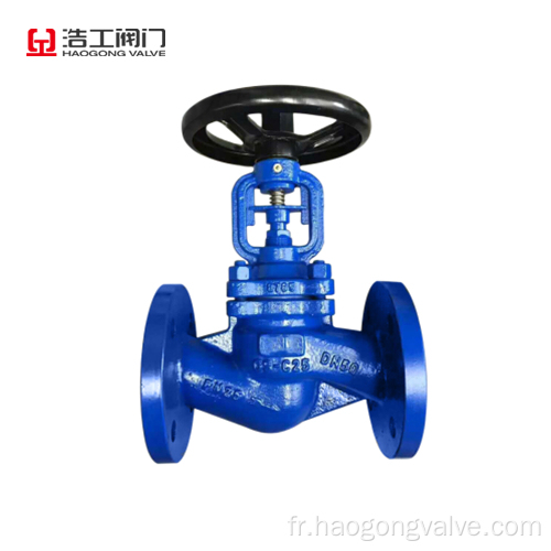 DIN 3202 BELLOWS SEAL GLOBE VALVE GS25 CF8