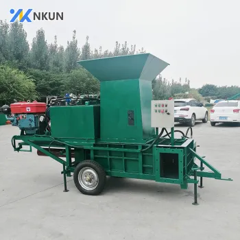 Bagging Hydraulic Large Automatic Wrapping Silage Straw Baler Machine: Farm Equipment for Efficient Hay Handling