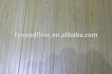 HDF 12mm hand scraped cheap light color laminate wood flooring