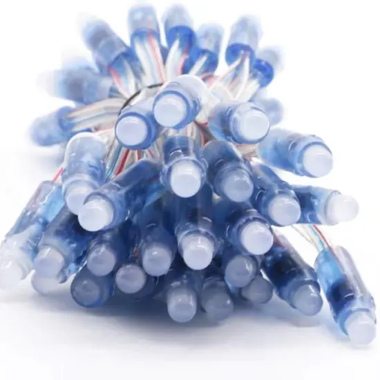 RGB LED Pixel Light WS2811 IP68 Waterproof Christmas Decoration String F8 12mm