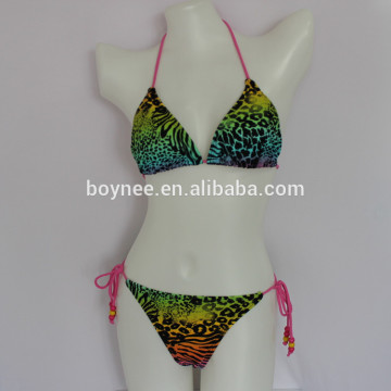 2016 Sexy push up straps women bikini swimwear bathing suit bikini and sexy shiny swimwear bikinis