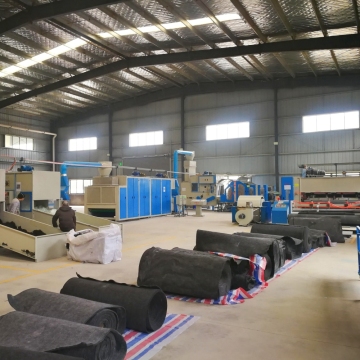 New Type Nonwoven Hard Cotton and Non-Glue Cotton Production Line