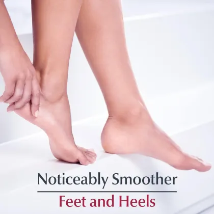 Moisturizing Foot Cream & Non-Greasy Foot Toner for Dry, Cracked Feet
