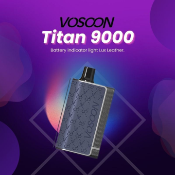 Heißer Verkauf Vosoon Titan 9000Puff Einweg-Vape E-Zigarette