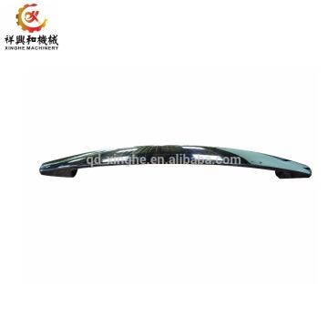 OEM zinc door handle alloy chroming precision die casting parts