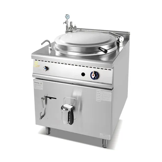 100L Gas Jacketed Boiling Pan for Cooking Equipment