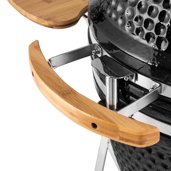 SEB / STEEL EGG BBQ 2020 big black bastard egg grill with table china primo komodo joe wholesale barbecue ceramic kamado bbq