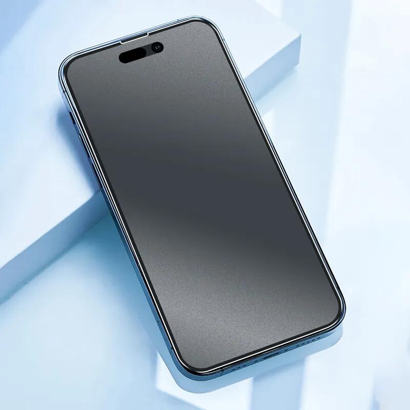 Protecteur d'écran Soft de confidentialité Matte 9H iPhone 14