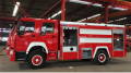Howo Fire Engine 266hp 8000L Loading