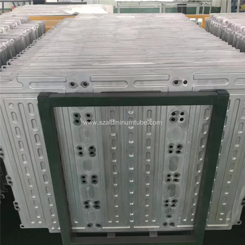 aluminum water cooling plate difference for vehicle battery