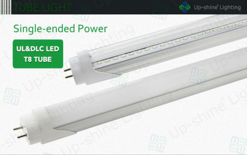 Single Ended Power 5 Years Warranty 18W DLC UL Milky/Clear Cover g13 t8 led tube tube 8