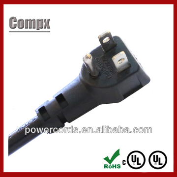 4/10/13/15A 125V UL PVC RoHS longwell Power Cord