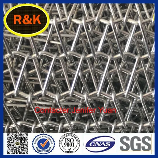 Food grade wire mesh conveyor belt
