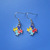 sterling silver autism awareness jewelry earrings