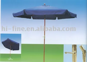 wood umbrella