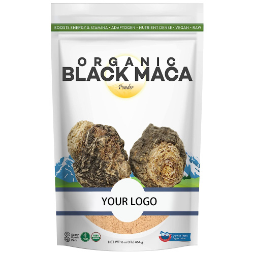 Maca raíz de la raíz mejora hombres en polvo de maca negra