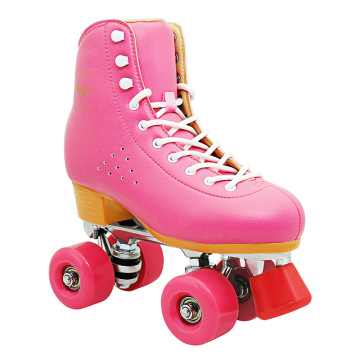 Customizable Colorful 4-Wheel Aluminum Skate Rental Wheels with PU Casts, Sizes US 1-13, Leather Boots by Dongguan