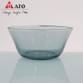 ATO High Borosilicate en verre salade de salade de vaisselle dorée