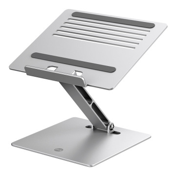 Supporto per laptop mini taccuino da esterno altezza regolabile multi-metallo