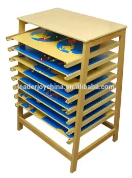 Montessori materials beech wooden toys educational for 8 puzzle maps with stand