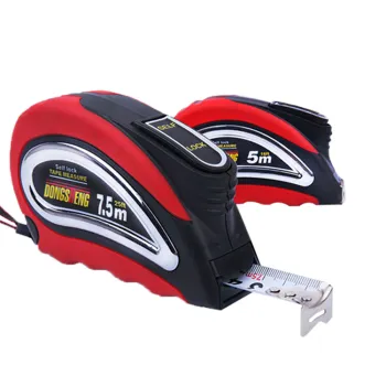 rubber case 10m steel tape measure with logo