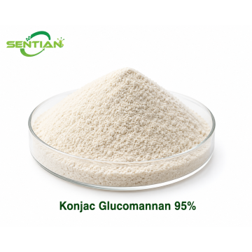 High-Purity Konjac Glucomannan 95% Dietary Fiber Supplement