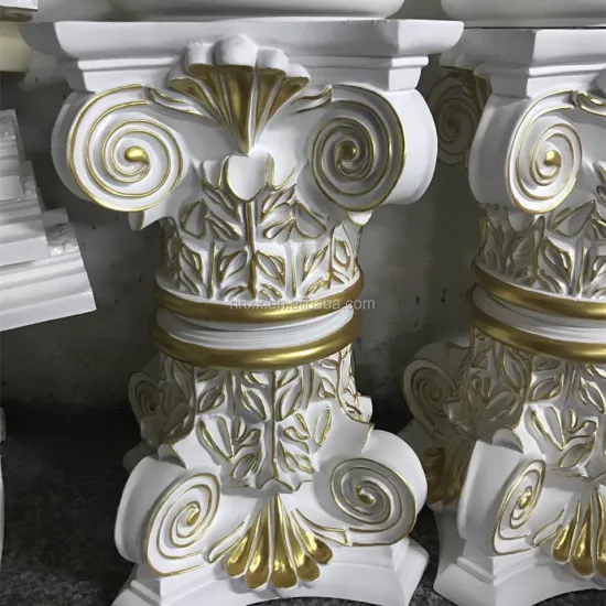 Antique Design Foam Material Delicate PU Column Capital