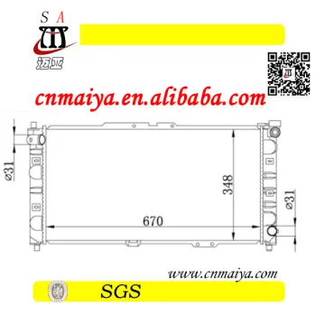 BPH5-15-200A autoparts for auto radiator
