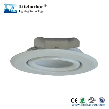 4\" adjustable can light trim rings